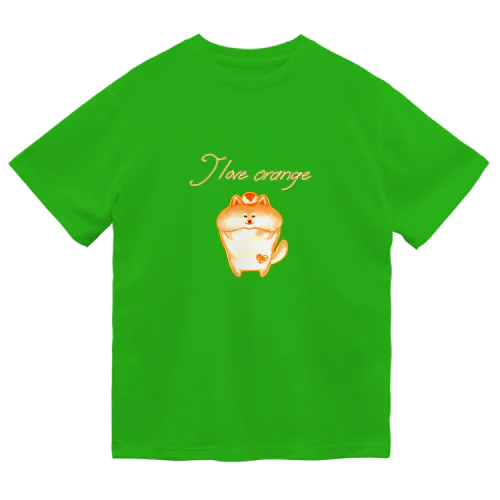 《ネオンシリーズ》＊I love orange*しば＊ Dry T-Shirt