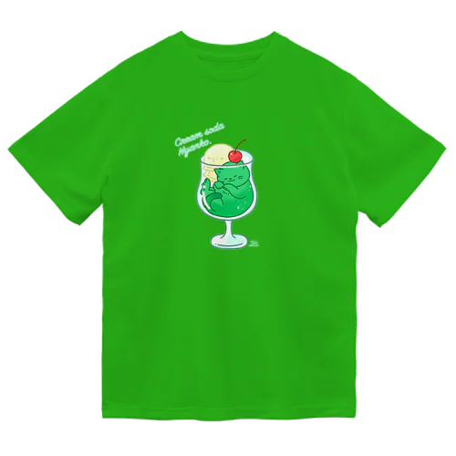 クリームソーダにゃんこ Dry T-Shirt