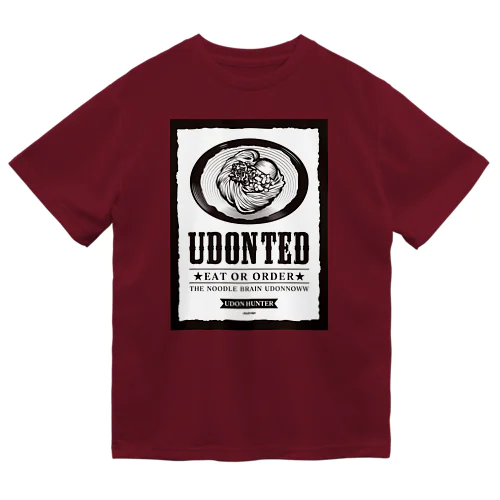 UDONTED（B/W） ドライTシャツ