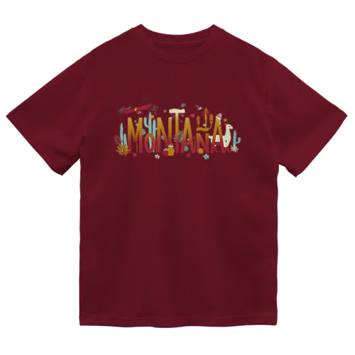 La Montaña（背景透明） Dry T-Shirt