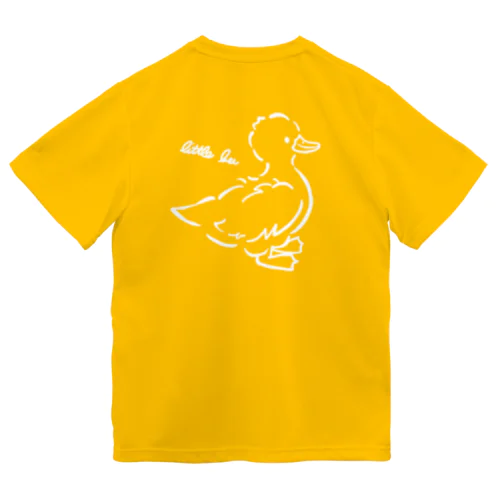 ほぼバックプリント白 アヒル アヒル duck Dry T-Shirt