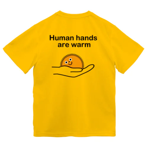 hand - 手のぬくもり - ドライTシャツ