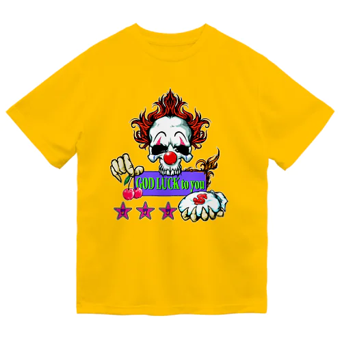 ピエロGOD LUCK to  you🤡✨ ドライTシャツ