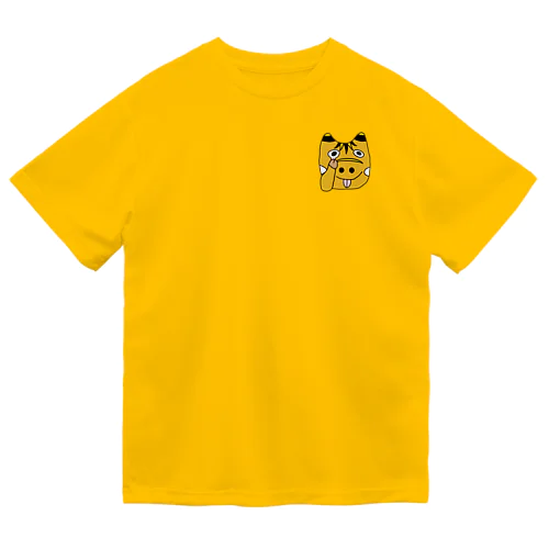 あっかんべーこ(黄) ドライTシャツ