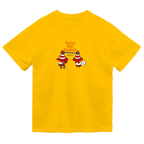 Boxing with blindfold Dry T-Shirt