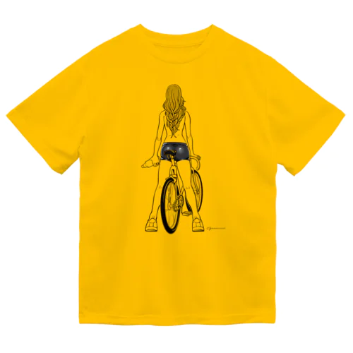 fixed bike ドライTシャツ