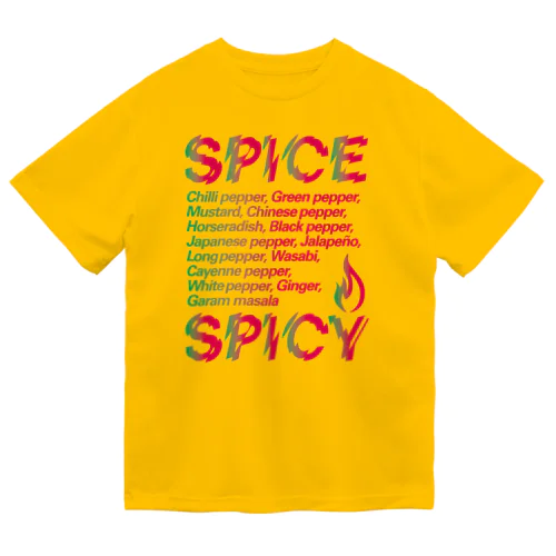 SPICE SPICY（Chili） ドライTシャツ