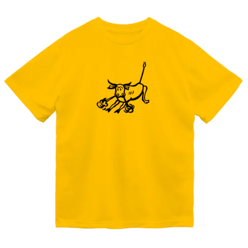 荒ぶる雄牛（Snorting Bull） Dry T-Shirt