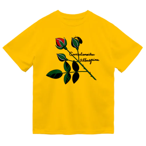 薔薇蕾のゾウムシ ドライTシャツ