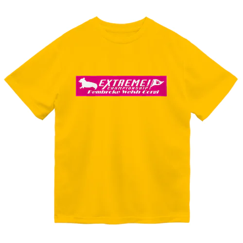 エクストリーム×ウェルシュコーギー・ペンブローク ドライTシャツ