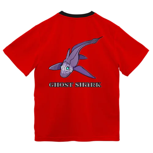 Ghost Shark バックプリント ドライTシャツ