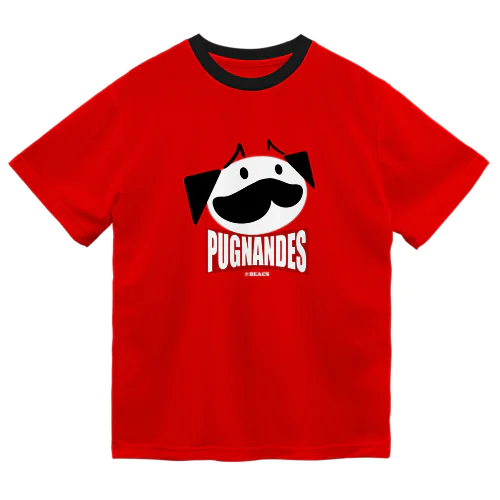 PUGNANDES～プリングルズ風パロディ・デザイン～ Dry T-Shirt