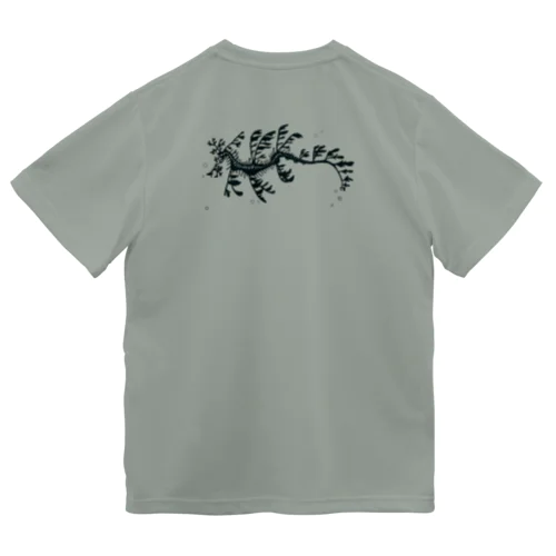 リーフィーシードラゴン　白黒 Dry T-Shirt