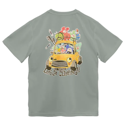 クライミングいこうぜドライブ ドライTシャツ