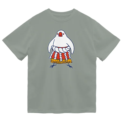 すもう文鳥よこづな　青ライン Dry T-Shirt