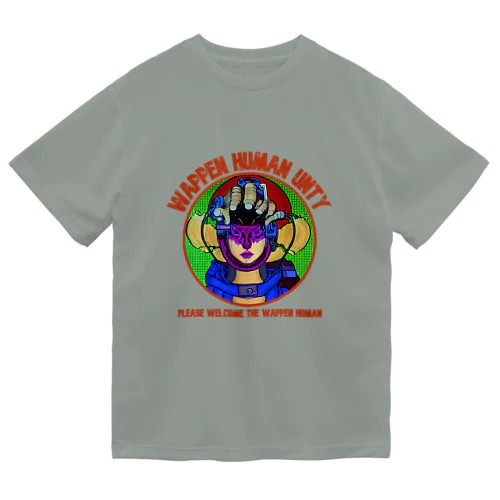 Paker  Wappen Human 02 :Cyborg Edition ドライTシャツ