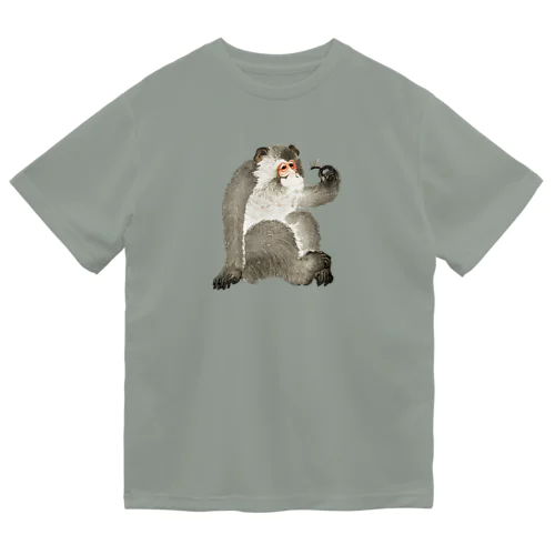 小原古邨　猿と蜻蛉（猿と虫）Ohara Koson / Monkey with insect Dry T-Shirt