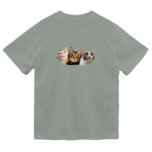 猫三銃士 Dry T-Shirt