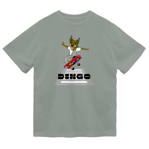 Dingo君スケボー挑戦！ Dry T-Shirt