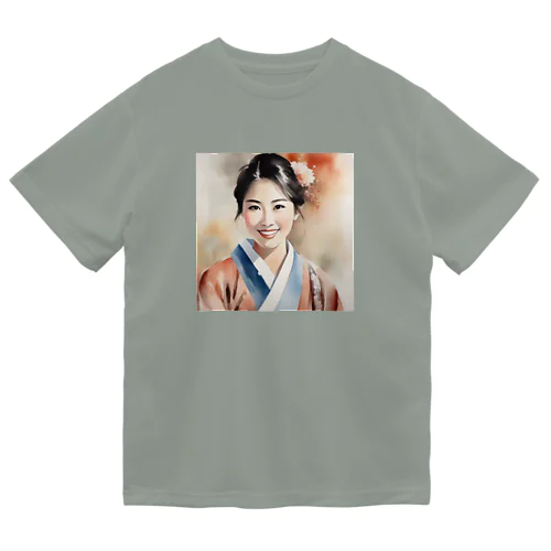 日本人女性 ヴィンテージ ドライTシャツ