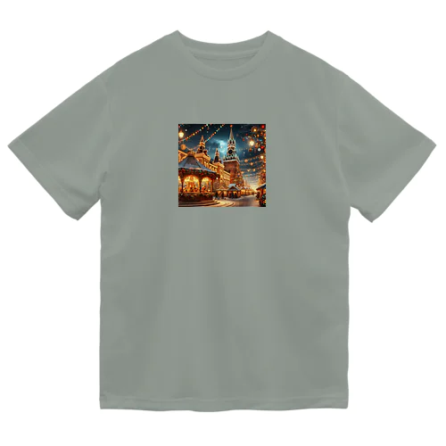 美しいイルミネーション✨の夜景✨ ドライTシャツ