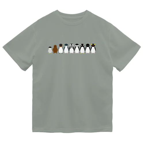 ペンギンたち、整列！ Dry T-Shirt