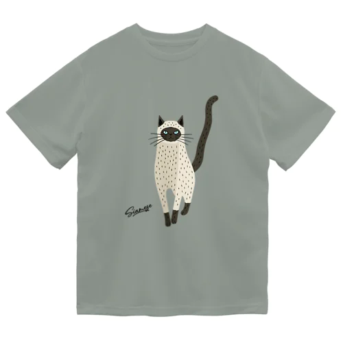 シャム猫さん Dry T-Shirt