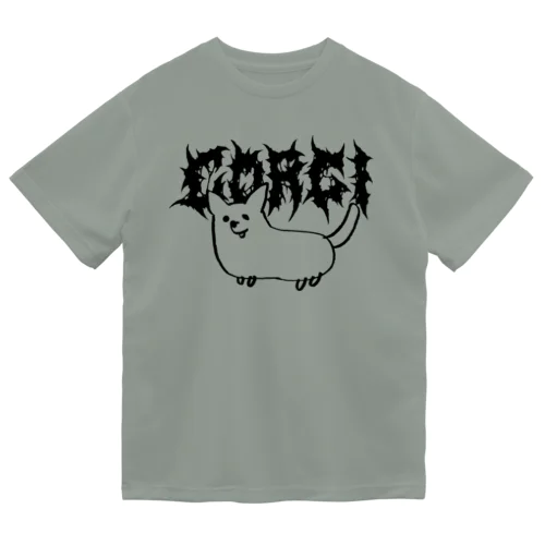 デスロゴコーギー Dry T-Shirt