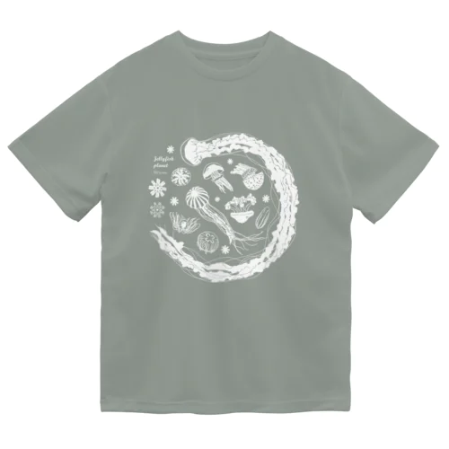 Jellyfish planet（クラゲの惑星） ドライTシャツ