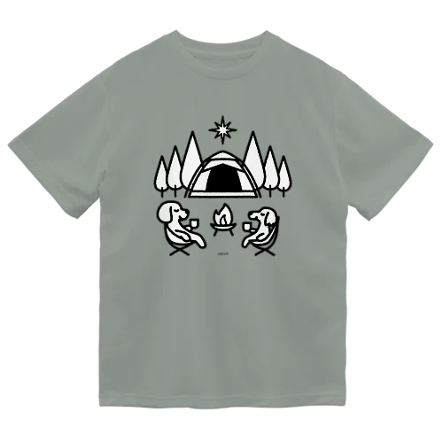 Dog camp ドライTシャツ