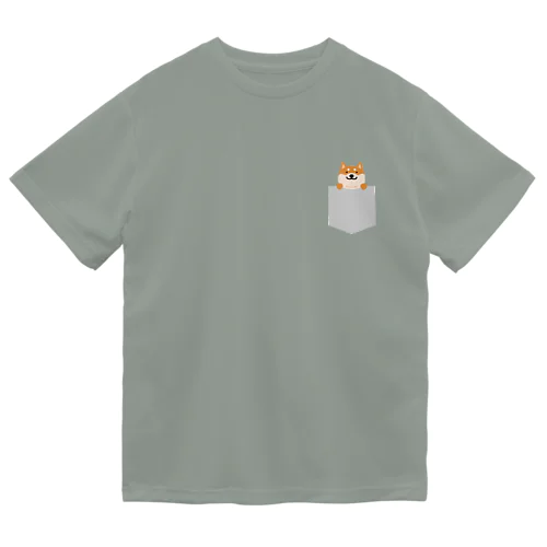 ひょっこり柴犬 Dry T-Shirt