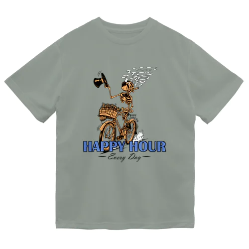 "HAPPY HOUR"(clr) #1 Dry T-Shirt