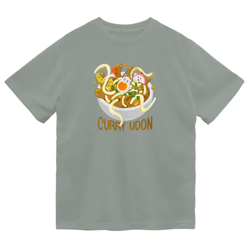 カレーうどんドボン 262 ドライTシャツ