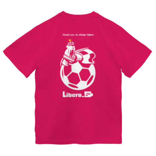 ドライＴ‼濃い色　LIbero_orso くまさん（背面プリント+胸ワンポイント） ドライTシャツ