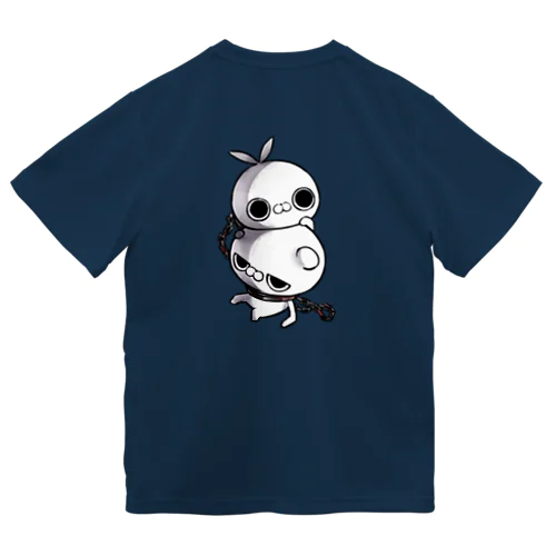 クレイジー闇うさぎVSブチギレ毒舌くま(首輪) Dry T-Shirt