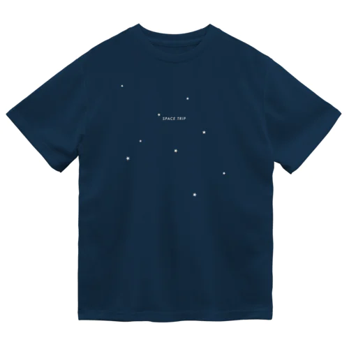 星と宇宙旅行 ドライTシャツ