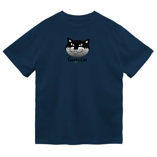 ネコのゲッティ/Getty Cat ドライTシャツ