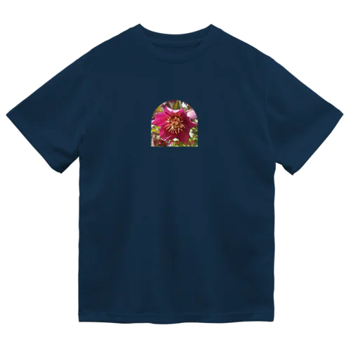 christmas rose ドライTシャツ