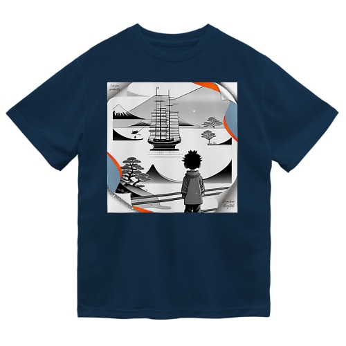 【リトル北斎まっけん坊や】の夢物語今後の予定Tシャツ Dry T-Shirt