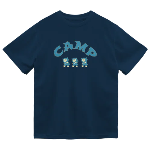 忍犬キャンプ ドライTシャツ