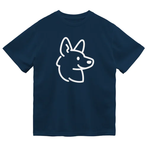 one(ワン)-dog _02siro Dry T-Shirt