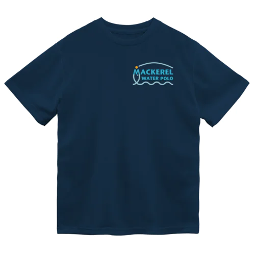 MACKEREL（メインロゴカラー）片面プリント ドライTシャツ