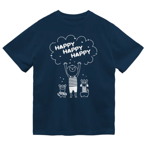 HAPPY HAPPY HAPPY！上を向いて笑おう！夏バージョン Dry T-Shirt