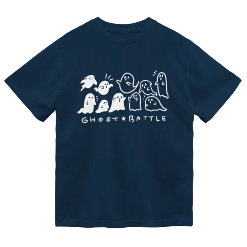 ゴーストバトル  ホワイトインクバージョン ドライTシャツ