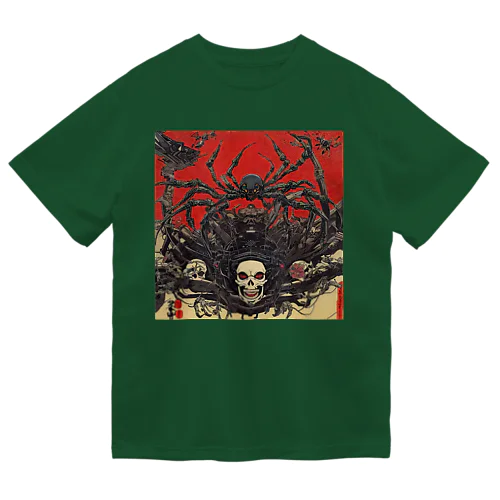 怪人蜘蛛髑髏 ドライTシャツ