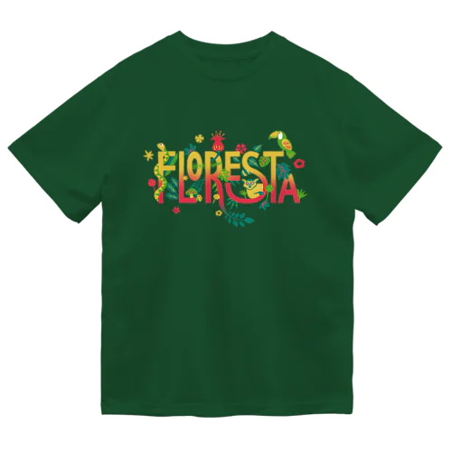La Floresta（背景透明） Dry T-Shirt