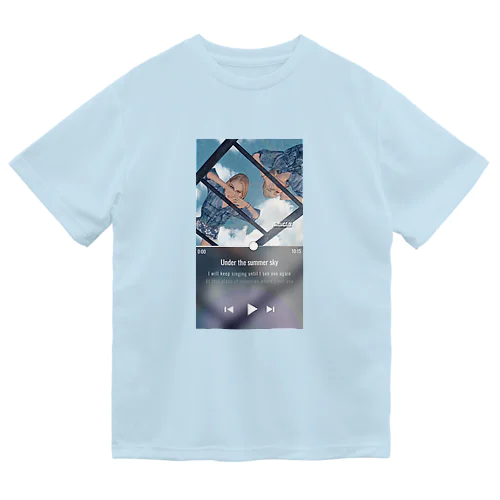 夏空の下で＊音楽＊music Dry T-Shirt