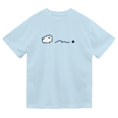 ころころポメちゃん ドライTシャツ