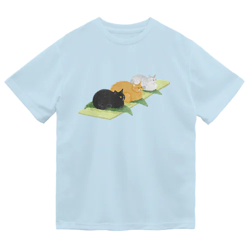 和菓子さんねこ ドライTシャツ