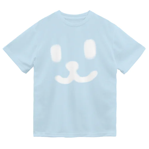 Smile Face White ドライTシャツ